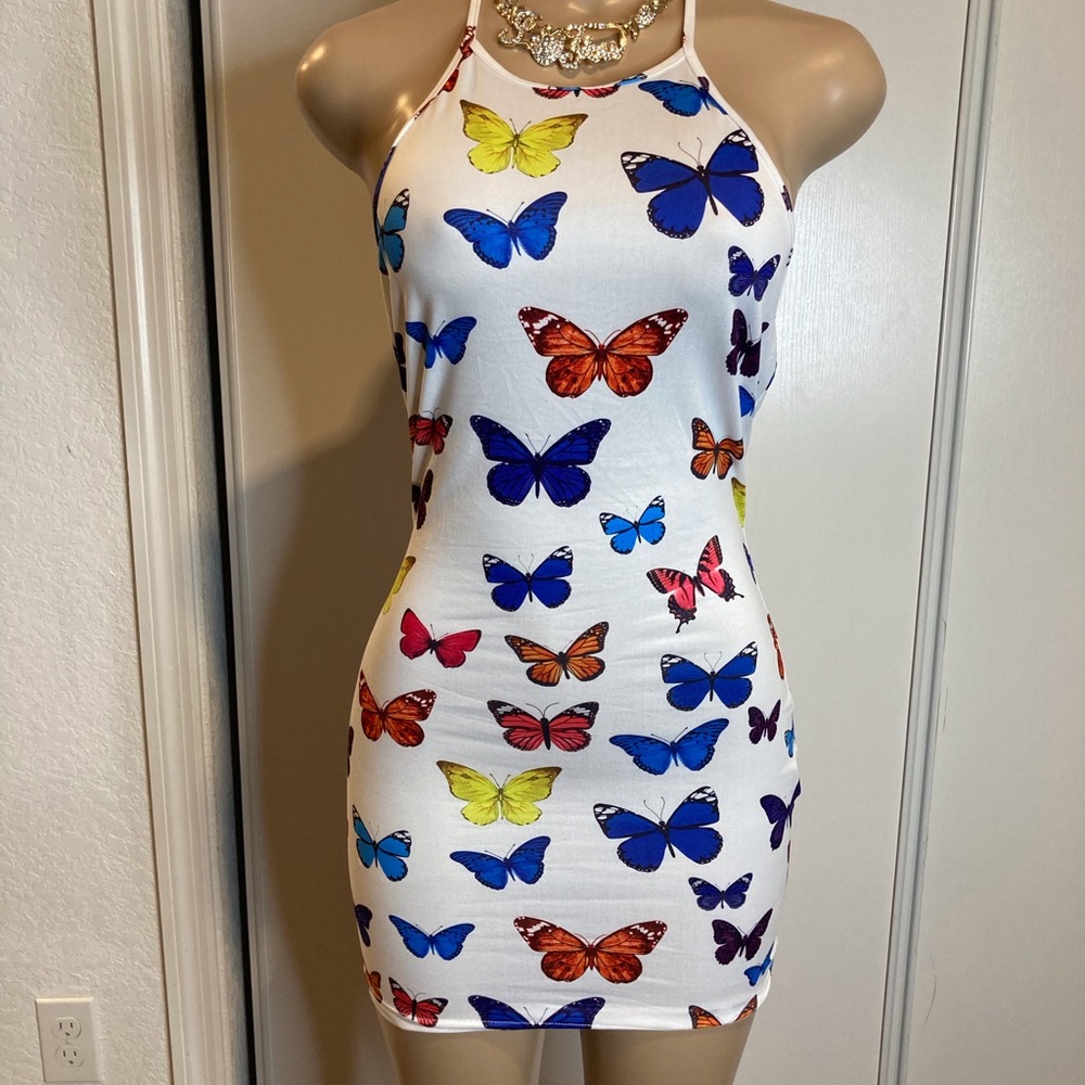 Fun Halter Dress - Picture 3 of 3